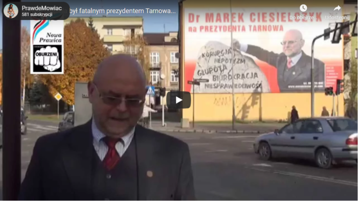 Jak słabym wicemarszałkiem województwa małopolskiego był Roman Ciepiela zanim został prezydentem Tarnowa w 2014 roku
