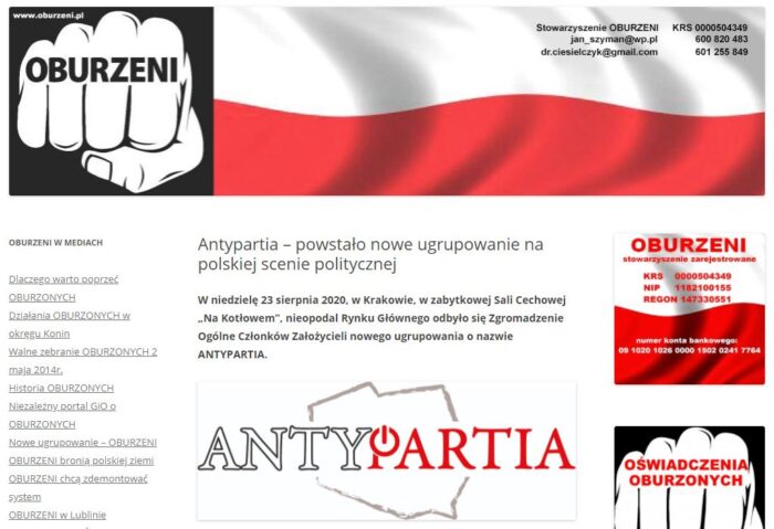 „Antypartia – powstało nowe ugrupowanie na polskiej scenie politycznej”