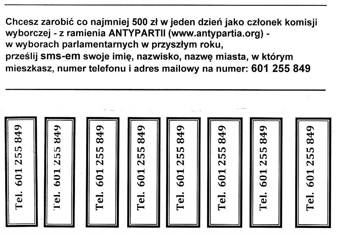 Po spotkaniu w Krakowie – Zbieramy kandydatów do komisji w jesiennych wyborach parlamentarnych.