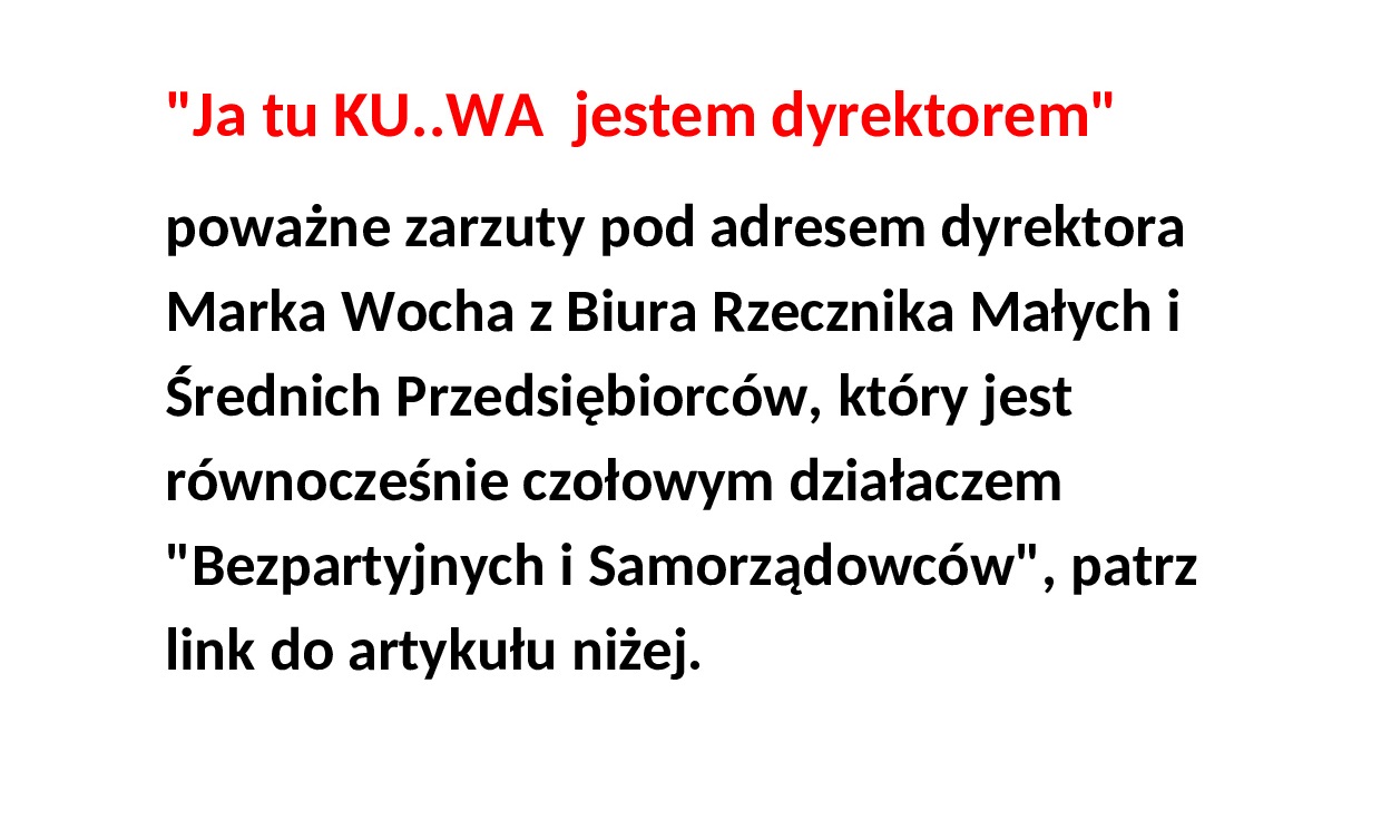 „Obrażał, wyśmiewał, wyżywał się na ludziach … „