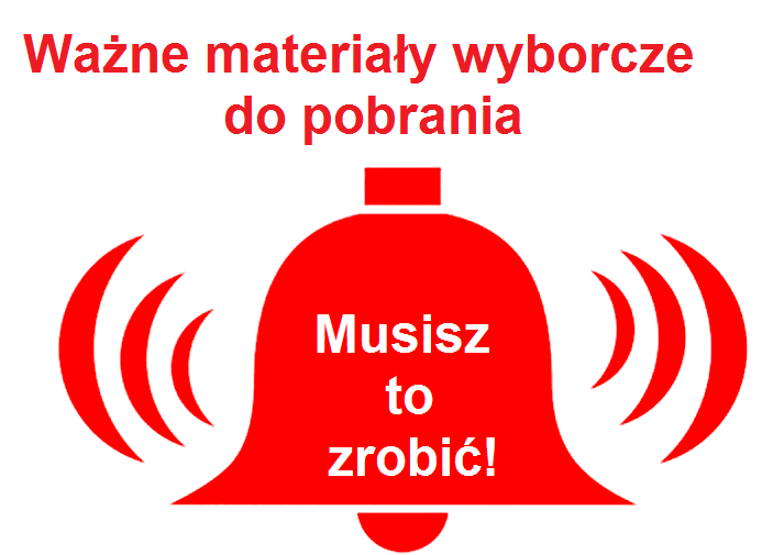 Ważne dokumenty wyborcze do pobrania – musisz to zrobić !
