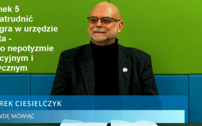 jak zatrudnić szwagra w urzędzie miasta?