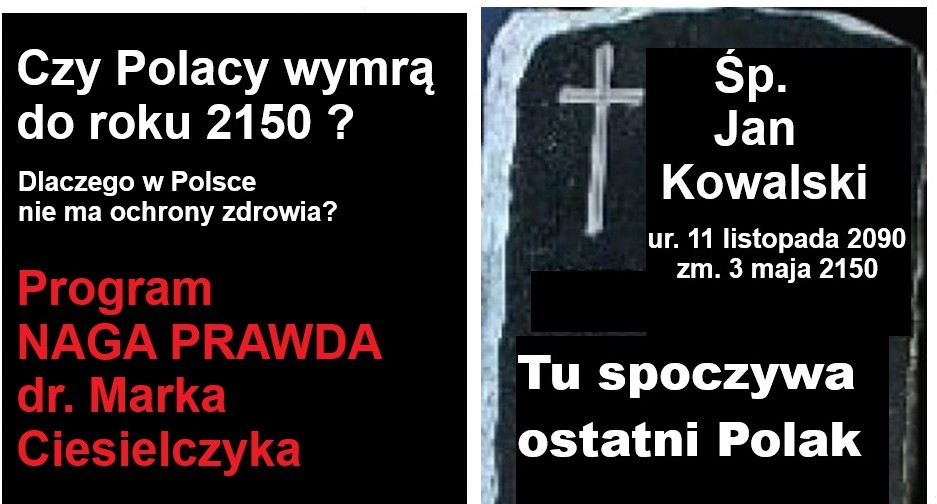 Czy Polacy wymrą do roku 2150?